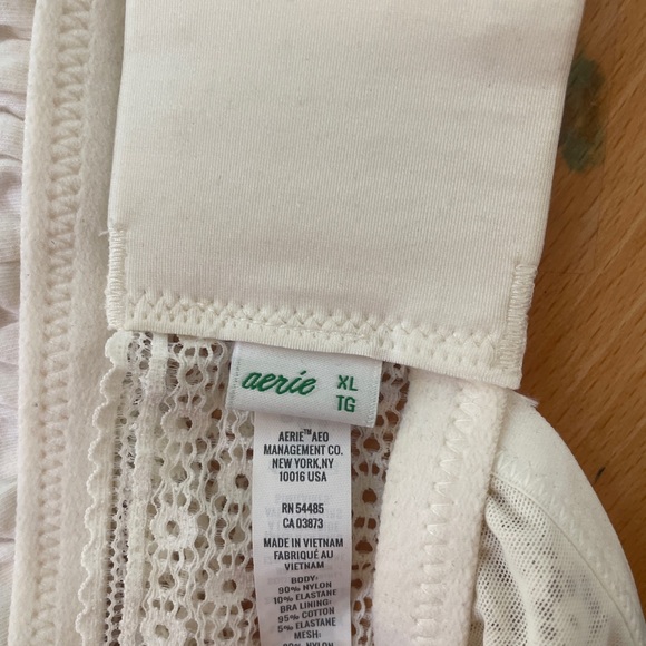 Aerie Queen Anne’s Lace longline bralette, 2 pack, XL - Picture 4 of 6